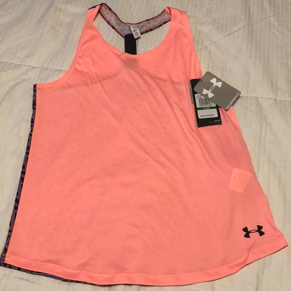 Coral muscle shirt
